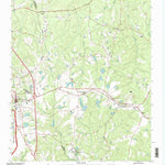 United States Geological Survey Candor, NC (1994, 24000-Scale) digital map