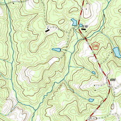 United States Geological Survey Candor, NC (1994, 24000-Scale) digital map