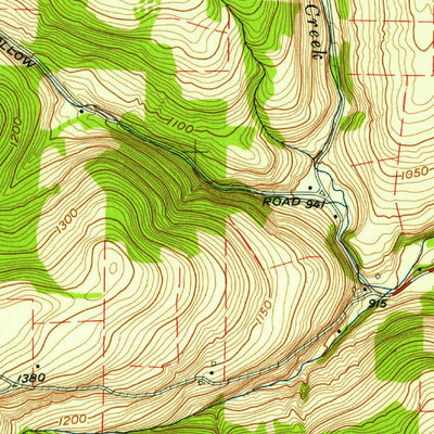 United States Geological Survey Candor, NY (1956, 24000-Scale) digital map