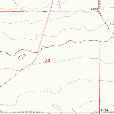 United States Geological Survey Candy Mesa, NM (1968, 24000-Scale) digital map