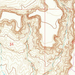 United States Geological Survey Candy Mesa, NM (1968, 24000-Scale) digital map
