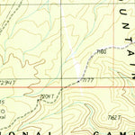 United States Geological Survey Cane, AZ (1988, 24000-Scale) digital map