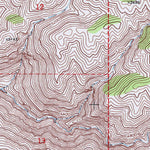 United States Geological Survey Cane Canyon, CA (1972, 24000-Scale) digital map