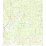 United States Geological Survey Cane Creek, AR (1964, 24000-Scale) digital map