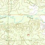 United States Geological Survey Cane Creek, AR (1964, 24000-Scale) digital map