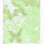 United States Geological Survey Cane Hollow, TN (1956, 24000-Scale) digital map