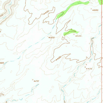 United States Geological Survey Cane Springs, AZ (1954, 62500-Scale) digital map
