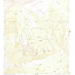 United States Geological Survey Cane Springs Mountain, AZ (1967, 24000-Scale) digital map