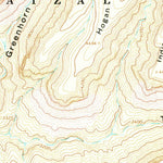 United States Geological Survey Cane Springs Mountain, AZ (1967, 24000-Scale) digital map