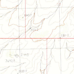 United States Geological Survey Cane Springs SE, AZ (1985, 24000-Scale) digital map