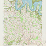 United States Geological Survey Cane Valley, KY (1970, 24000-Scale) digital map