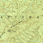 United States Geological Survey Caney Creek, TN (1938, 24000-Scale) digital map