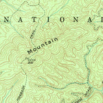 United States Geological Survey Caney Creek, TN (1967, 24000-Scale) digital map