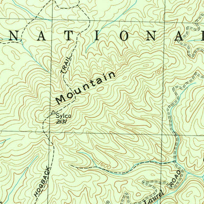 United States Geological Survey Caney Creek, TN (1999, 24000-Scale) digital map