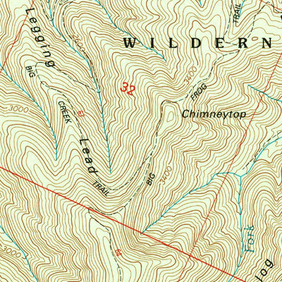 United States Geological Survey Caney Creek, TN (2003, 24000-Scale) digital map