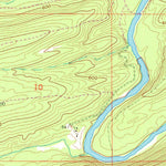 United States Geological Survey Caney Mountain, OK (1962, 24000-Scale) digital map