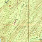 United States Geological Survey Caney Mountain, OK (1962, 24000-Scale) digital map