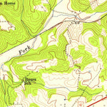 United States Geological Survey Caneyville, KY (1954, 24000-Scale) digital map