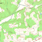 United States Geological Survey Caneyville, KY (1967, 24000-Scale) digital map
