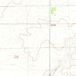 United States Geological Survey Canfield Lake, ND (1979, 24000-Scale) digital map
