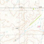 United States Geological Survey Canfield Lake, ND (1979, 24000-Scale) digital map