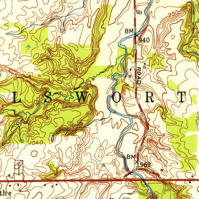 United States Geological Survey Canfield, OH (1952, 24000-Scale) digital map
