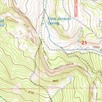 United States Geological Survey Canjilon Mountain, NM (1995, 24000-Scale) digital map