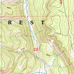 United States Geological Survey Canjilon Mountain, NM (1995, 24000-Scale) digital map
