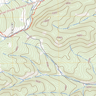 United States Geological Survey Canjilon Mountain, NM (2023, 24000-Scale) digital map
