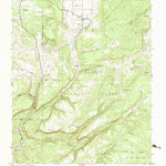 United States Geological Survey Canjilon, NM (1953, 24000-Scale) digital map