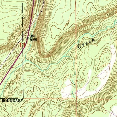 United States Geological Survey Canjilon, NM (1953, 24000-Scale) digital map
