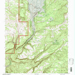 United States Geological Survey Canjilon, NM (1995, 24000-Scale) digital map