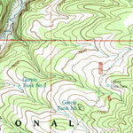 United States Geological Survey Canjilon, NM (1995, 24000-Scale) digital map