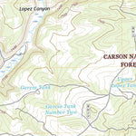 United States Geological Survey Canjilon, NM (2020, 24000-Scale) digital map