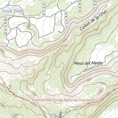 United States Geological Survey Canjilon, NM (2023, 24000-Scale) digital map