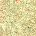 United States Geological Survey Canjilon SE, NM (1995, 24000-Scale) digital map