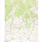 United States Geological Survey Canmer, KY (1953, 24000-Scale) digital map