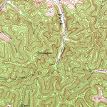 United States Geological Survey Cannel City, KY (1965, 24000-Scale) digital map