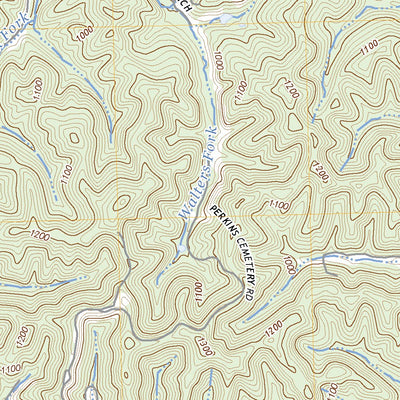 United States Geological Survey Cannel City, KY (2022, 24000-Scale) digital map