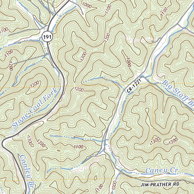 United States Geological Survey Cannel City, KY (2022, 24000-Scale) digital map