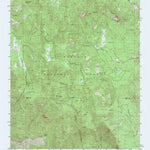 United States Geological Survey Cannell Peak, CA (1986, 24000-Scale) digital map
