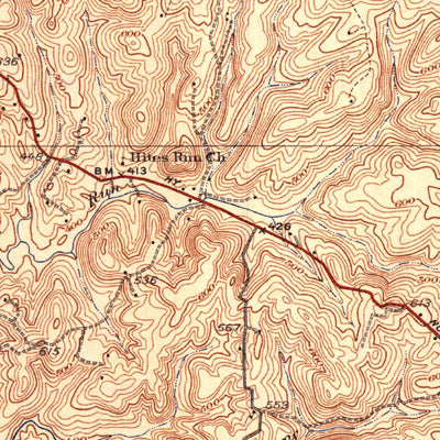 United States Geological Survey Cannelton, IN-KY (1934, 62500-Scale) digital map