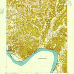 United States Geological Survey Cannelton, IN-KY (1949, 24000-Scale) digital map