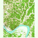 United States Geological Survey Cannelton, IN-KY (1953, 24000-Scale) digital map