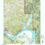 United States Geological Survey Cannelton, IN-KY (1993, 24000-Scale) digital map