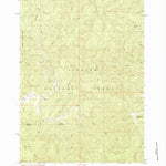 United States Geological Survey Cannibal Mountain, OR (1984, 24000-Scale) digital map