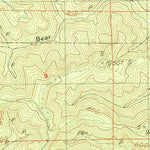 United States Geological Survey Cannibal Mountain, OR (1984, 24000-Scale) digital map