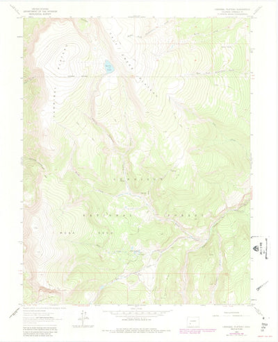 United States Geological Survey Cannibal Plateau, CO (1963, 24000-Scale) digital map