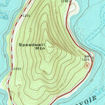 United States Geological Survey Cannonsville Reservoir, NY (1965, 24000-Scale) digital map