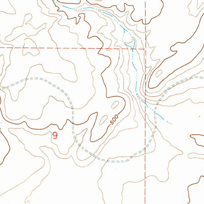 United States Geological Survey Canoe Ridge, WA (1993, 24000-Scale) digital map